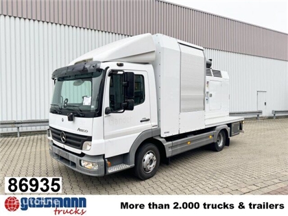 Mercedes Atego Ciężarówka platforma Mercedes-Benz Atego 816 4x2, Stromgenerator 135 KVA