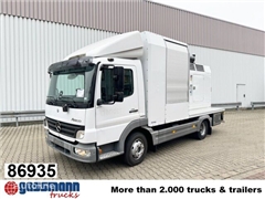 Mercedes Atego Ciężarówka platforma Mercedes-Benz Atego 816 4x2, Stromgenerator 135 KVA