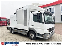 Mercedes Atego Ciężarówka platforma Mercedes-Benz Atego 816 4x2, Stromgenerator 135 KVA