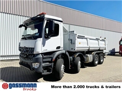 Mercedes Arocs 4142 K 8x4/4, Meiller Bordmatik links