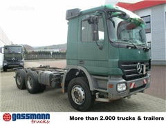 Mercedes Actros Ciężarówka podwozie Mercedes-Benz Actros 2644 K 6x4