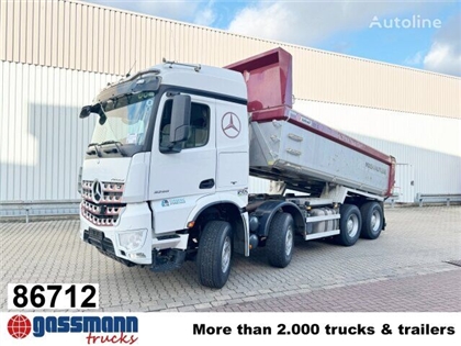 Mercedes Arocs 3258 LK 8x4/4, Retarder, Stahlmulde ca