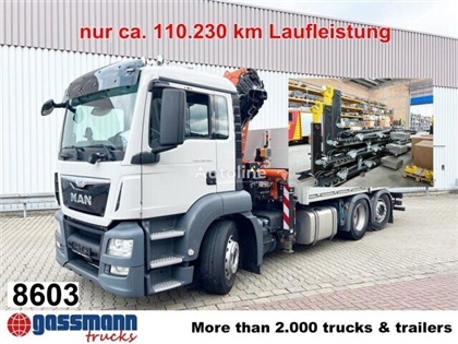 MAN TGS 26.360/400 6x2-4 BL, Lenk-/Lift, Kran Atlas