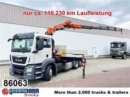 MAN TGS 26.360/400 6x2-4 BL, Lenk-/Lift, Kran Atlas