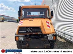 Mercedes Unimog U 90 Turbo 4x4, Ex-Kommune, Kipper