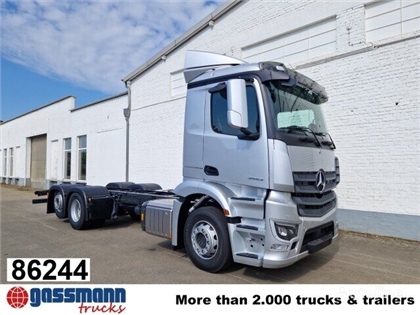 Mercedes Actros Nowa ciężarówka podwozie Mercedes-Benz Actros 2553 LL 6x2, Retarder, Liftachse