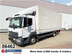 Mercedes Atego Ciężarówka plandeka Mercedes-Benz Atego 818 L 4x2 mit Sörensen LBW