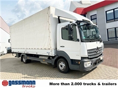 Mercedes Atego Ciężarówka plandeka Mercedes-Benz Atego 818 L 4x2 mit Sörensen LBW