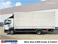 Mercedes Atego Ciężarówka plandeka Mercedes-Benz Atego 818 L 4x2 mit Sörensen LBW