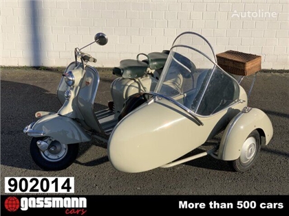 Skuter Lambretta LD 125 mit Seitenwagen