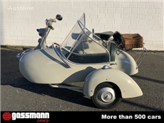 Skuter Lambretta LD 125 mit Seitenwagen