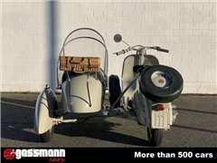 Skuter Lambretta LD 125 mit Seitenwagen