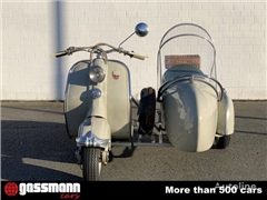 Skuter Lambretta LD 125 mit Seitenwagen