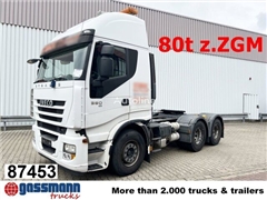 Iveco STRALIS Ciągnik siodłowy IVECO Stralis AS 440 S 56 6x4, Retarder, 80 to