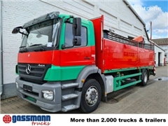 Mercedes Axor Ciężarówka burtowa Mercedes-Benz Axor 1833L, mit Kran Palfinger PK 12001 L