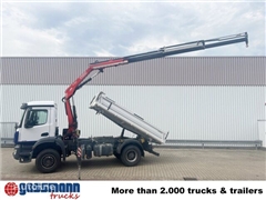 Mercedes Arocs 1832 K 4x2, Fassi Kran 120.B.1.23, 9.75m