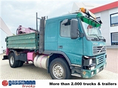 Volvo FM12-420 4x2 mit Heckkran Jonsered 1090