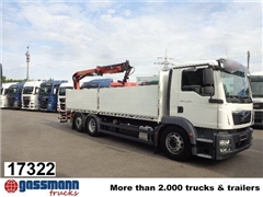 MAN TGM 26.340 6x2-4 LL,Lenk-Liftachse, Heckkran