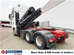 MAN TGX 26.480 6x4 BLS mit Kran Hiab 288E-6 Hipro