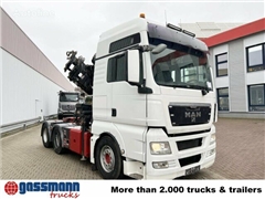 MAN TGX 26.480 6x4 BLS mit Kran Hiab 288E-6 Hipro