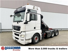 MAN TGX 26.480 6x4 BLS mit Kran Hiab 288E-6 Hipro