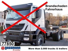 Iveco Trakker AD260T45 6x4, BRANDSCHADEN FAHRERHAUS!