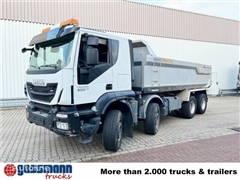 Iveco Trakker AT410T50 8x4, Stahlmulde ca. 16m³