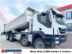 Iveco Trakker AT410T50 8x4, Stahlmulde ca. 16m³