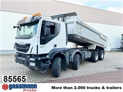 Iveco Trakker AT410T50 8x4, Stahlmulde ca. 16m³