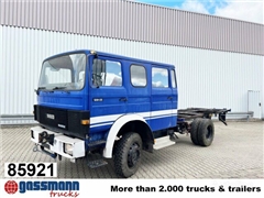 Iveco 120-23 AW 4x4 Doka, V8-Motor, Seilwinde