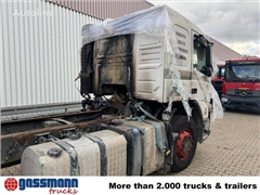 Volvo FM 380 6x4 R, Brandschaden ohne Kran