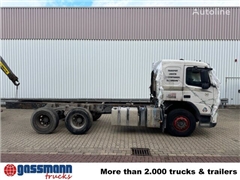 Volvo FM 380 6x4 R, Brandschaden ohne Kran