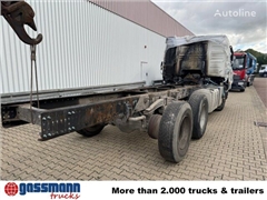 Volvo FM 380 6x4 R, Brandschaden ohne Kran