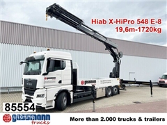 MAN TGX 26.510 6x2-4 LL, Kran Hiab X-HiPro 548 E-8