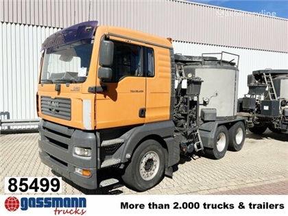 Skrapiarka MAN TGA 26.430 6X4 BL, Asphaltkocher