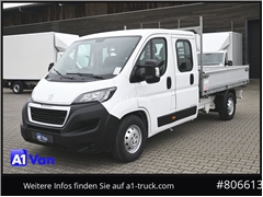 Peugeot Boxer Doka Kipper, AHK, Klima, Standheizung