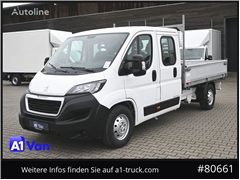 Peugeot Boxer Doka Kipper, AHK, Klima, Standheizung