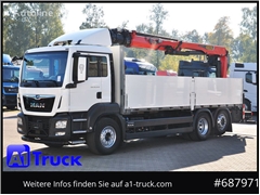 MAN TGS 26.420, Kran PK23.501L Lenkachse