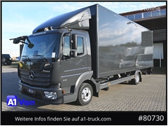 Mercedes Atego Ciężarówka furgon Mercedes-Benz Atego 818 Koffer, LBW, Automatik, Klima