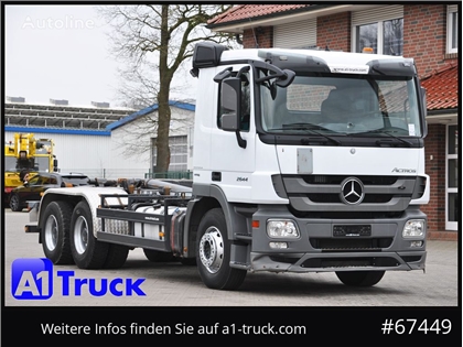 Mercedes Actros Ciężarówka hakowiec Mercedes-Benz Actros 2644, Abrollkipper, Meiller, 6x4