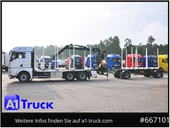 MAN TGX 26.480, Holz Kesla 2109, 6x4