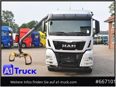 MAN TGX 26.480, Holz Kesla 2109, 6x4