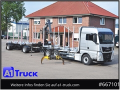 MAN TGX 26.480, Holz Kesla 2109, 6x4