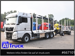 MAN TGX 26.480, Holz Kesla 2109, 6x4