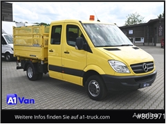 Mercedes Sprinter Dreiseitenkipper, Standheizung, 6-Sitzer