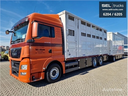 MAN TGX 26.480 6x2-4 LL Durchladezug / Hubdach / 3 Sto