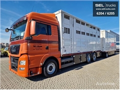 MAN TGX 26.480 6x2-4 LL Durchladezug / Hubdach / 3 Sto