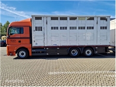 MAN TGX 26.480 6x2-4 LL Durchladezug / Hubdach / 3 Sto