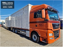 MAN TGX 26.480 6x2-4 LL Durchladezug / Hubdach / 3 Sto