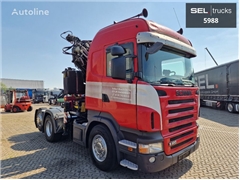 Scania R400 LA6X24MNA Retarder / FASSI / Lenkachse / Lif